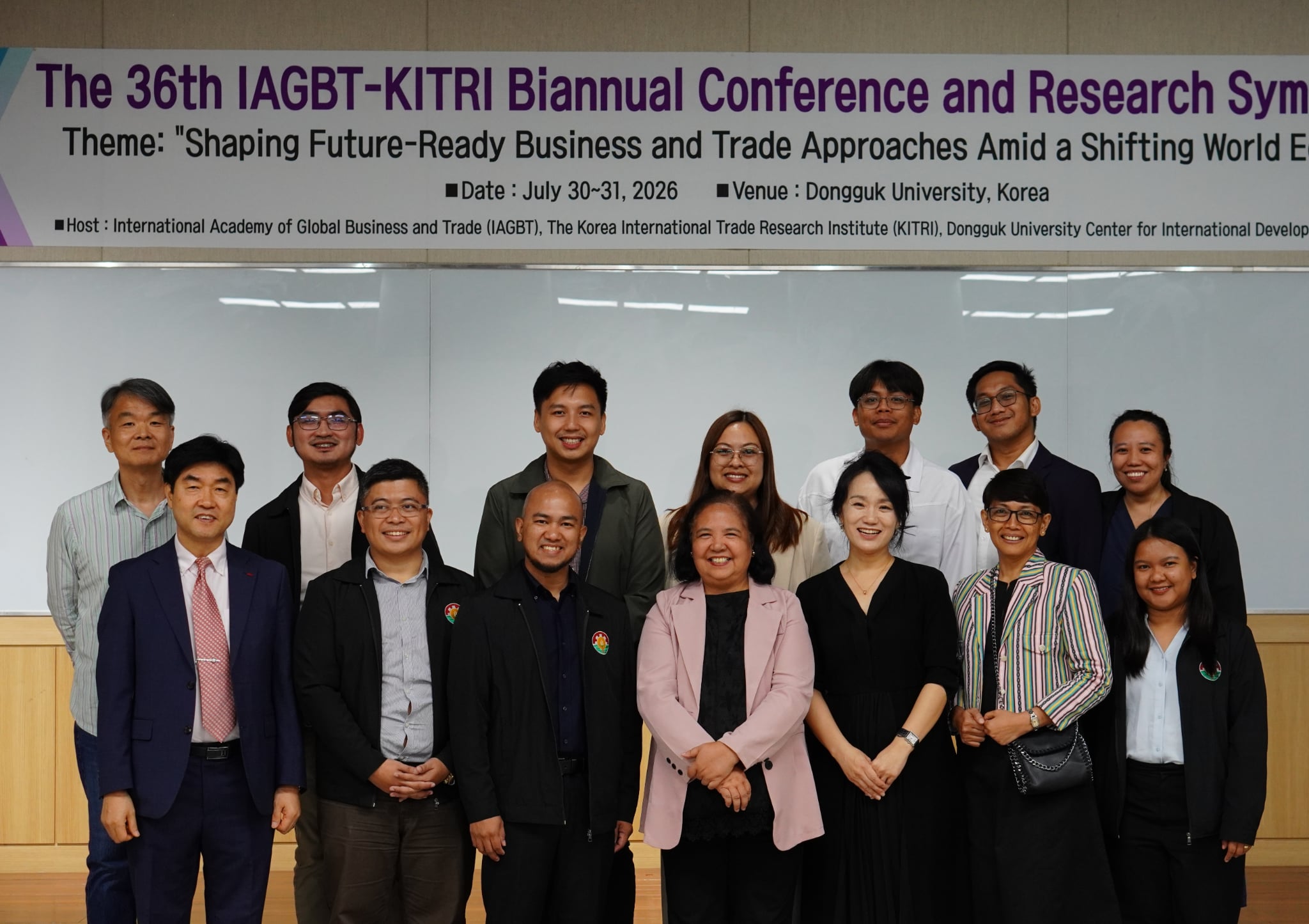 DAME attends the 36th IAGBT-KITRI BiAnnual Conference and Research Symposium at Dongguk University, South Korea